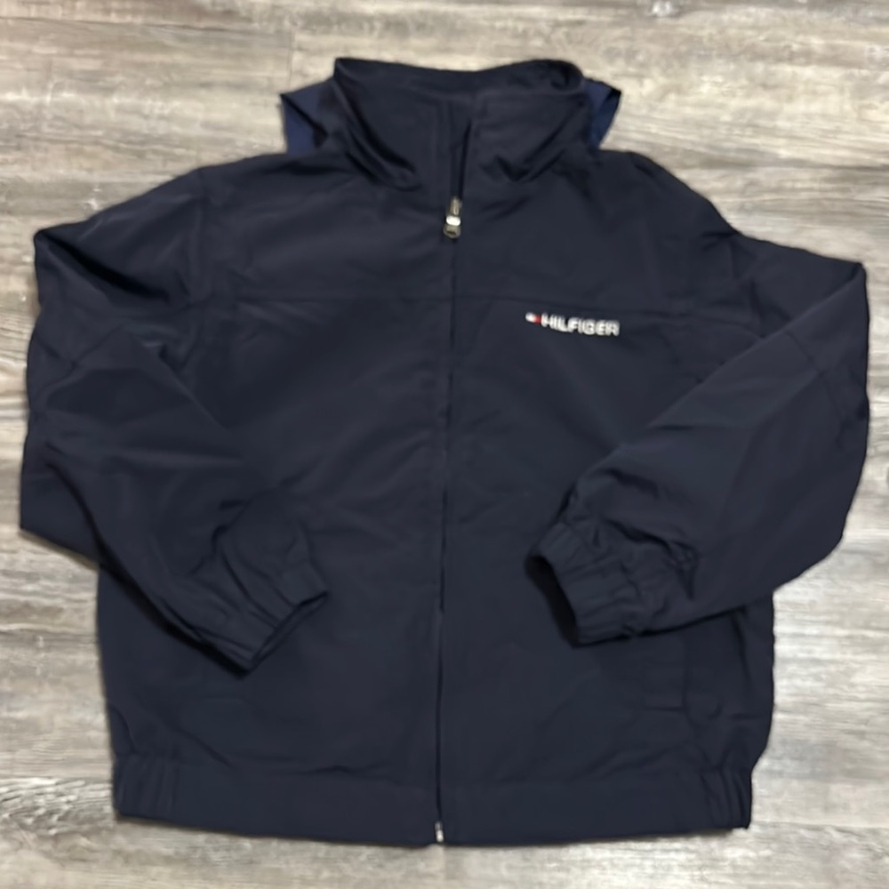 Tommy Hilfiger Kids Dark Blue Raincoat